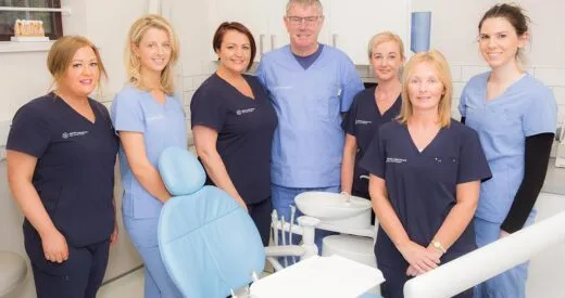 Knocklyon orthodontist Dr Lian O'Dwyer and the Dental Care Ireland Knocklyon team