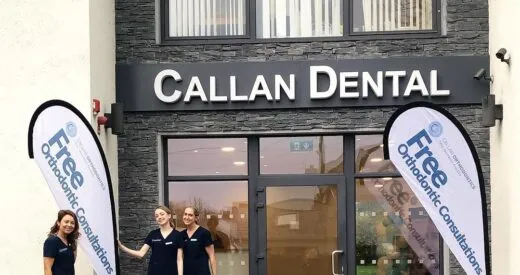 Kilkenny orthodontist treatment for all the family, from children to adults, is available in Callan Orthodontics, within Callan Dental