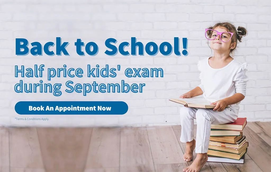 Back to School Offer. Dental Care Ireland has you and your family sorted with Half Price Kids' exams this September.
