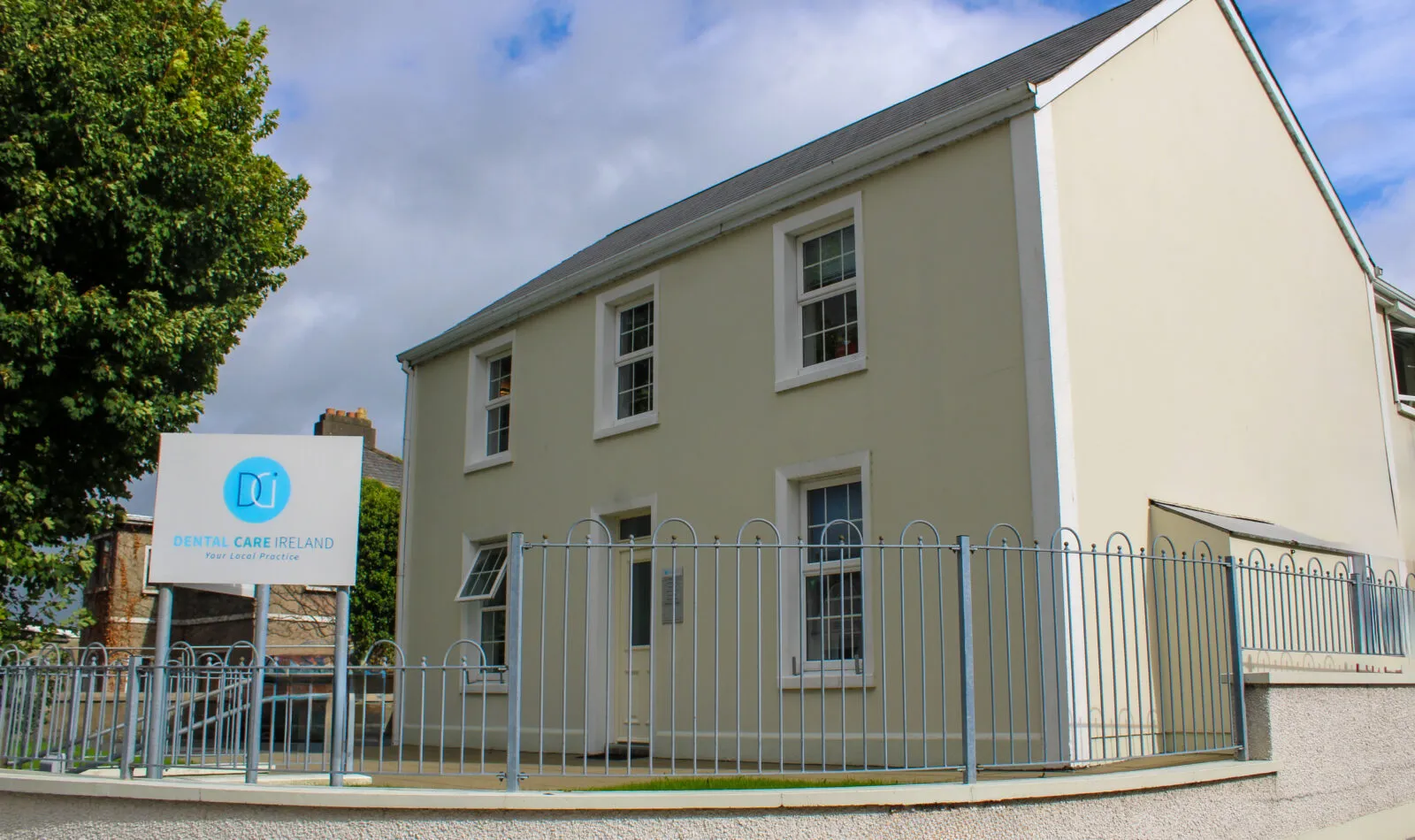 An exterior image of Dental Care Ireland Sligo.