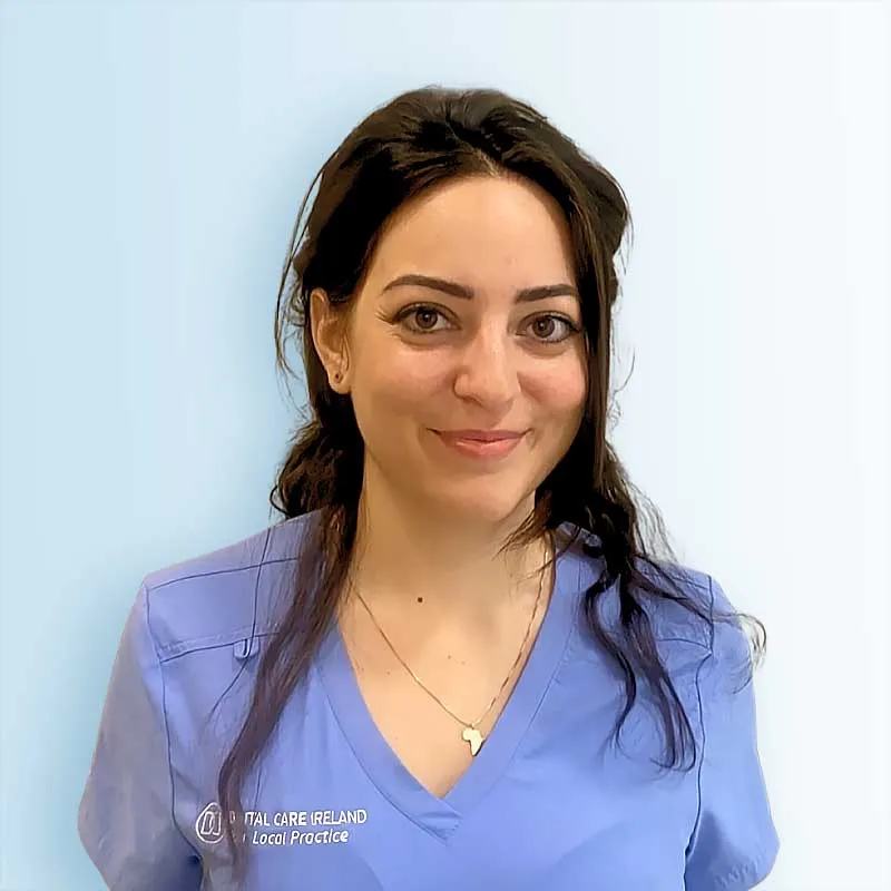 Dr Eleni Stefanidou, Dentist at Dental Care Ireland Ashbourne