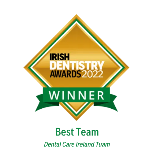 Dental Care Ireland - Irish Dentistry Awards 2022 - WINNER - Best Team