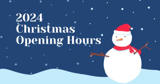 Christmas Opening Hours 2024