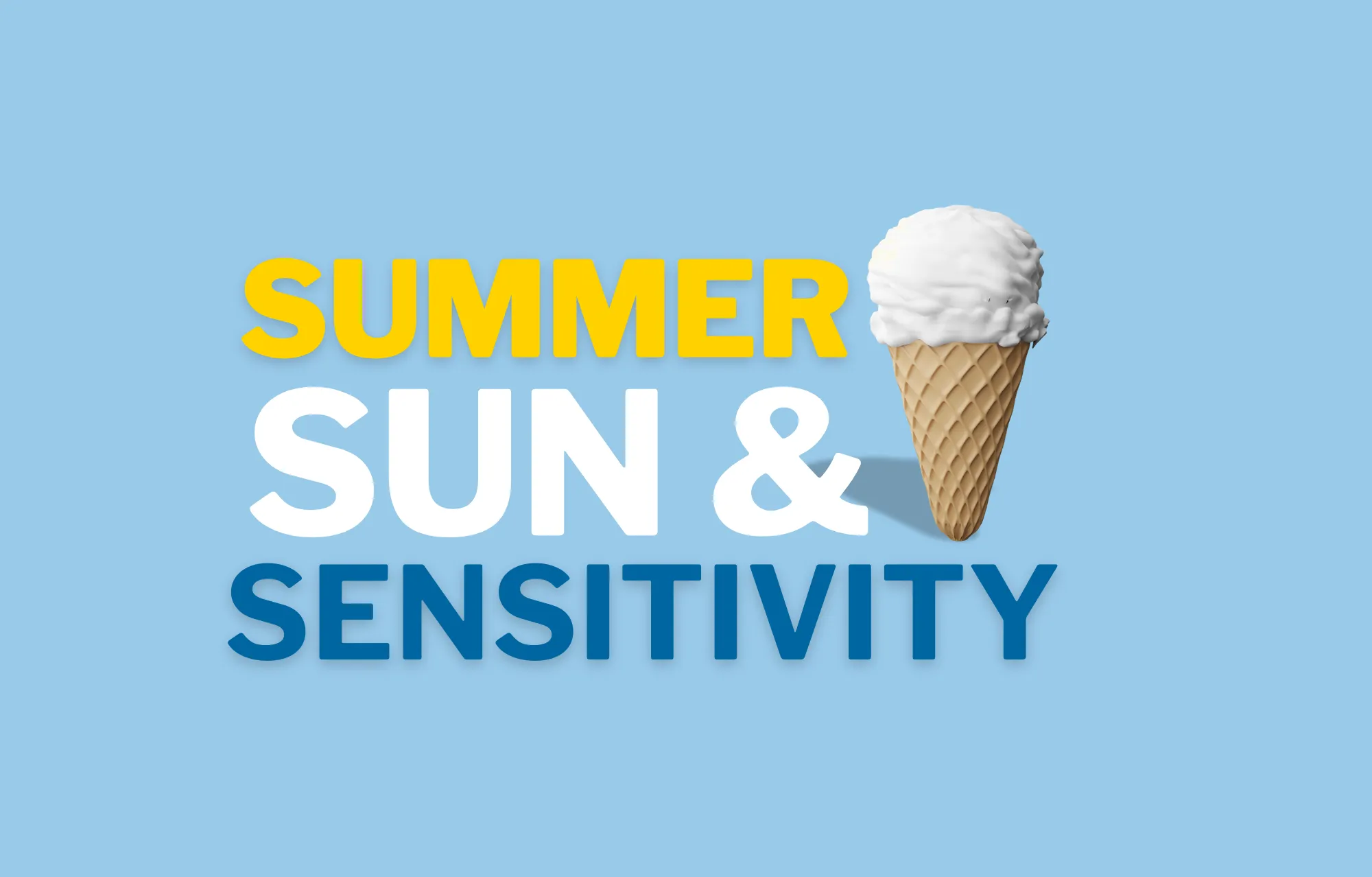 summer sun and sensitive teeth