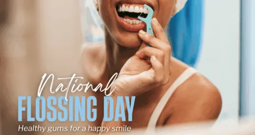 Flossing day blog