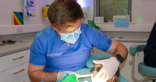 Paediatric Dentistry at Dental Care Ireland - Dr Daithi McGrory
